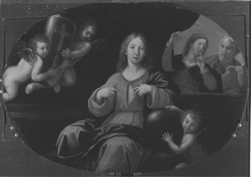 Cristo con Maria e Giuseppe - Bavarian State Painting Collections, Monaco di Baviera